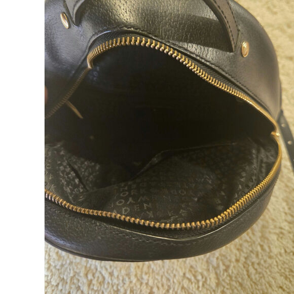 Kate Spade Black Pebbled Leather Mini Backpack - Picture 5 of 15
